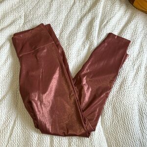 Nike shimmer dri fit leggings